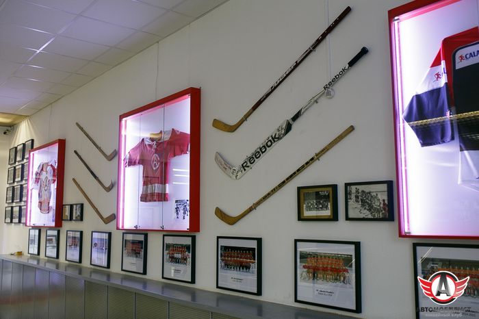 Открылась первая экспозиция Музея истории свердловского хоккея