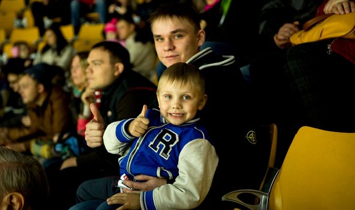 Ученики ДЮСШ «Автомобилист» посетили хоккейный матч против «Ак Барса»