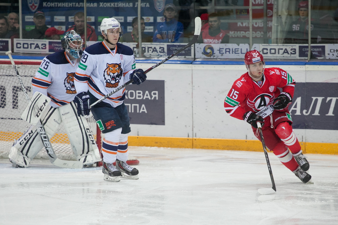 27.09.2014 Автомобилист - Амур, 3:1