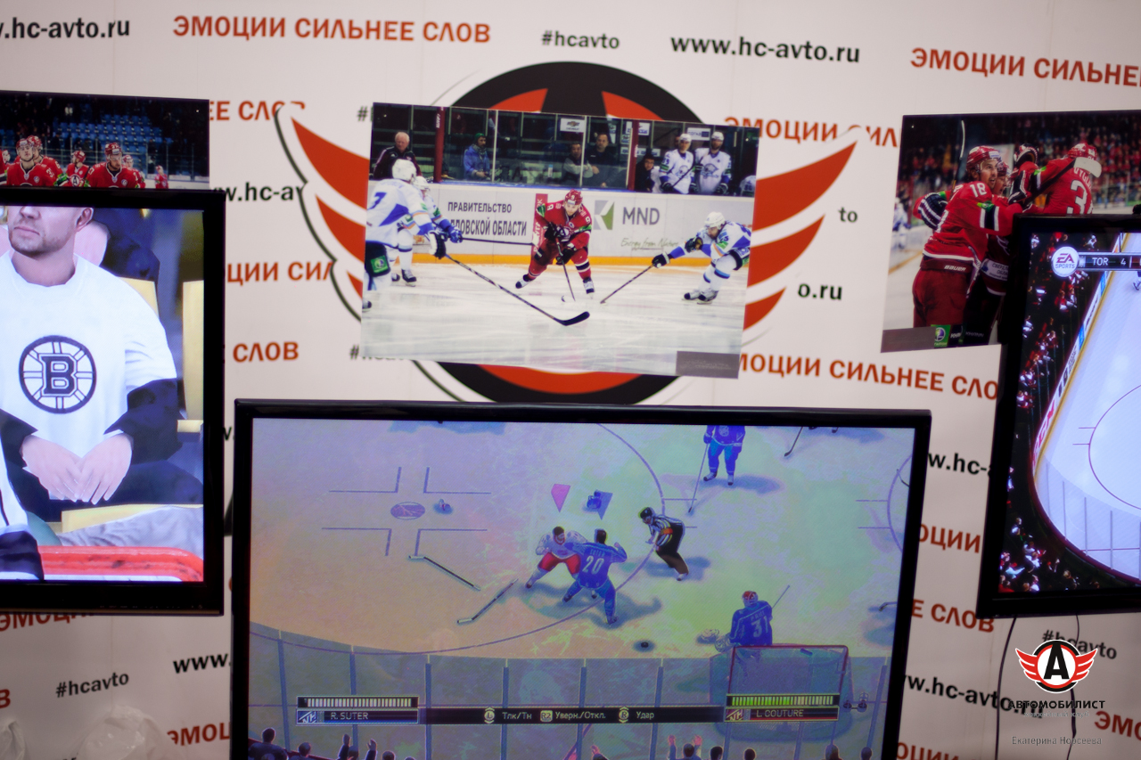 29.11.2014  Турнир по видеоигре NHL-14 среди болельщиков