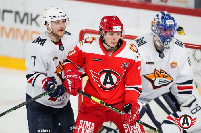 Максим Рассейкин провёл сотый матч в КХЛ
